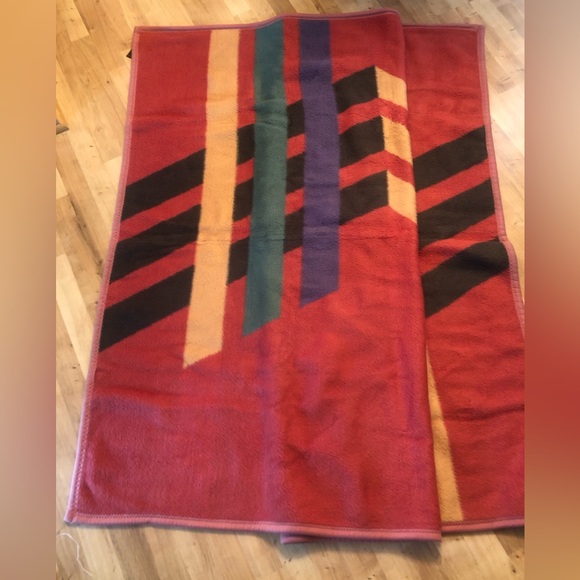 Ibena Other - Vintage Ibena Made in Turkey 100% Acrylic Southwestern Style Blanket 60x80” VGC
